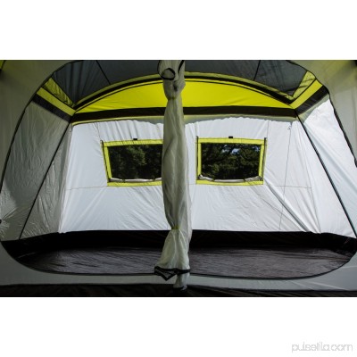 Tahoe Gear Glacier 14-Person 3-Season Cabin Tent + Rain Fly | TGT-GLACIER-19-B